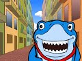 Sharky in Pamplona