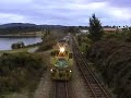 TranzAlpine from above, arriving at Moana