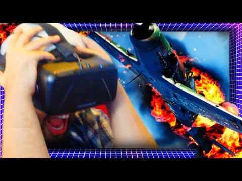 Die In A Plane Crash In VIRTUAL REALITY! | Oculus Rift DK2 Gameplay