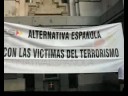AES en la concentraci�n por el asesinato del Brigada Luis Co