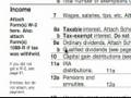 How to Complete and File a 1040A Tax Form : Income & Adjusted Gross Income: 1040A Tax Form Demo
