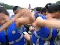 Ryerson Dragonboat Team. ON THE BOAT Second Run