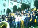 CAL fans singing 
