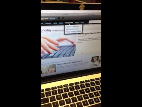 how to navigate linkedin