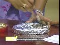 DECORACION DEL HOGAR: PORTA ANILLOS CON PAPEL DE ALUMINIO