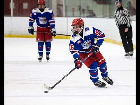 Ben Austin #16 (2007) U18AAA Oakville Rangers Highlights 2023-24