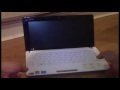 Asus Eee PC 1005HA Seashell hands on video 