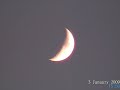 Winter Sun & Moon in Kołobrzeg (Poland)