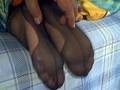 Tickling sleeping feet 6