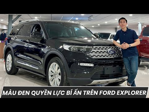 MÀU ĐEN QUYỀN LỰC BÍ ẨN TRÊN XE CHỦ TỊCH FORD EXPLORER| SẴN XE GIAO NGAY