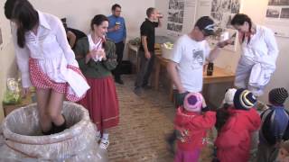 Šlapání zelí na Lesné
Krautstampfen in Lesná