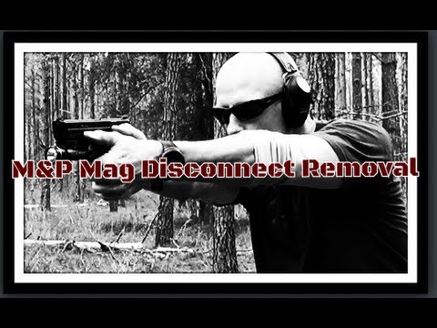 how to remove magazine safety m&p