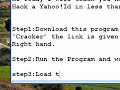Hack Any Yahoo! Account in 5 Minutes