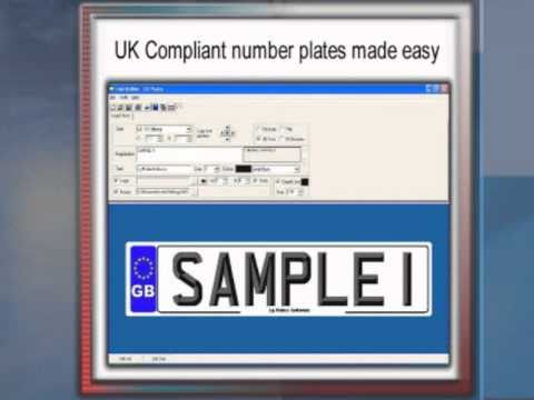 dvla plates