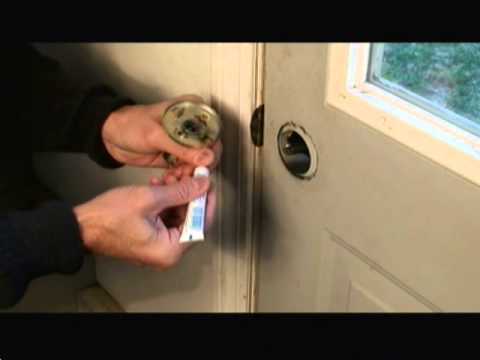 how to a door lock