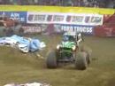 Monster Jam Dunkin Donut Center Grave Digger Freestyle