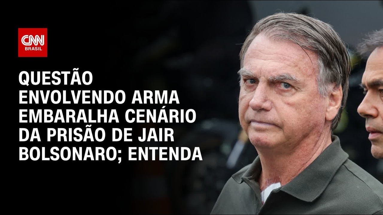 Jair Bolsonaro: Questão envolvendo arma embaralha cenário de prisão; veja análise | HORA H