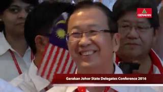 20160918 Gerakan Johor State Delegates Conference 2016