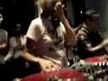 DJ Samantha Ronson in action