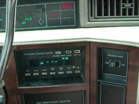 1992 cadillac deville trouble codes reading