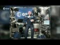 ESA Astronaut Andre Kuipers sends a message to the ATV-3 team