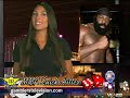 Kimbo Slice and Gina Carano Elite XC Heat Mixed Martial Arts Update With Liesel Hlista From Gamblers Television
