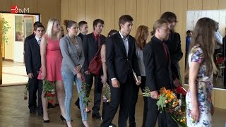 Slavnostní předávání maturitního vysvědčení OA Mohelnice
