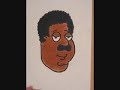 Drawing Cleveland Brown