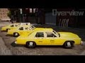 Ford LTD Crown Victoria 1987 L.C.C. Taxi para GTA 4 vídeo 1