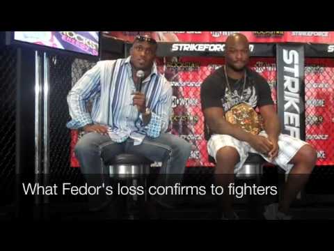 Strikeforce Houston Pre Fight Press Conference - Media Pictures