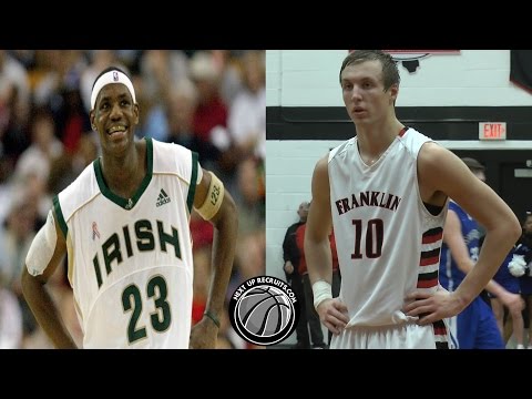 Luke Kennard passes LeBron James on Ohio HS Career SCORING List - Duke commit drops 44 in RECORD Win