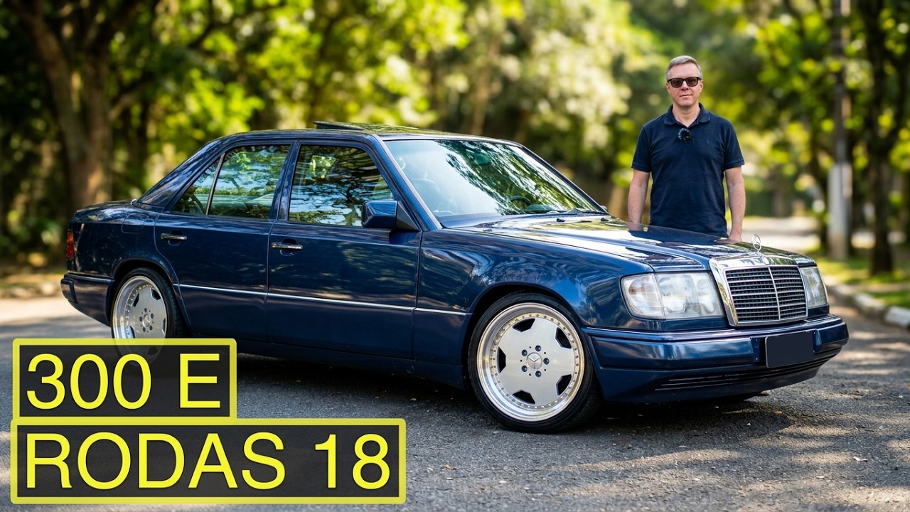 MERCEDES-BENZ 300 E: elegância e estilo com rodas 18