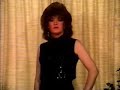 Crossdresser is min skirt, sequin top and Satin jacket Crossdresser is min skirt, sequin top and Satin jacket