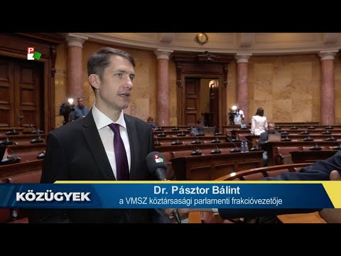 Interjú dr. Pásztor Bálinttal, a VMSZ frakcióvezetőjével-cover