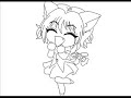 happy chibi ichigo tekenen(dutch)