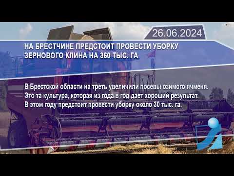Новостная лента Телеканала Интекс 26.06.24.