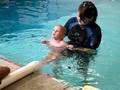 Cullen swimming