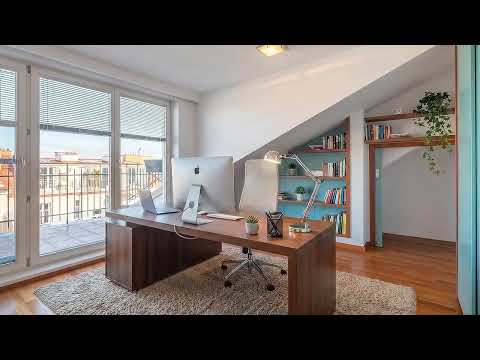 Video Prodej mezonetového bytu 3+kk s terasou v Praze 7 Holešovicích