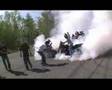 Burnout 900 CBR + 600 FAZER