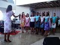 Coral da UMADCJARP Louvando na Santa Ceia