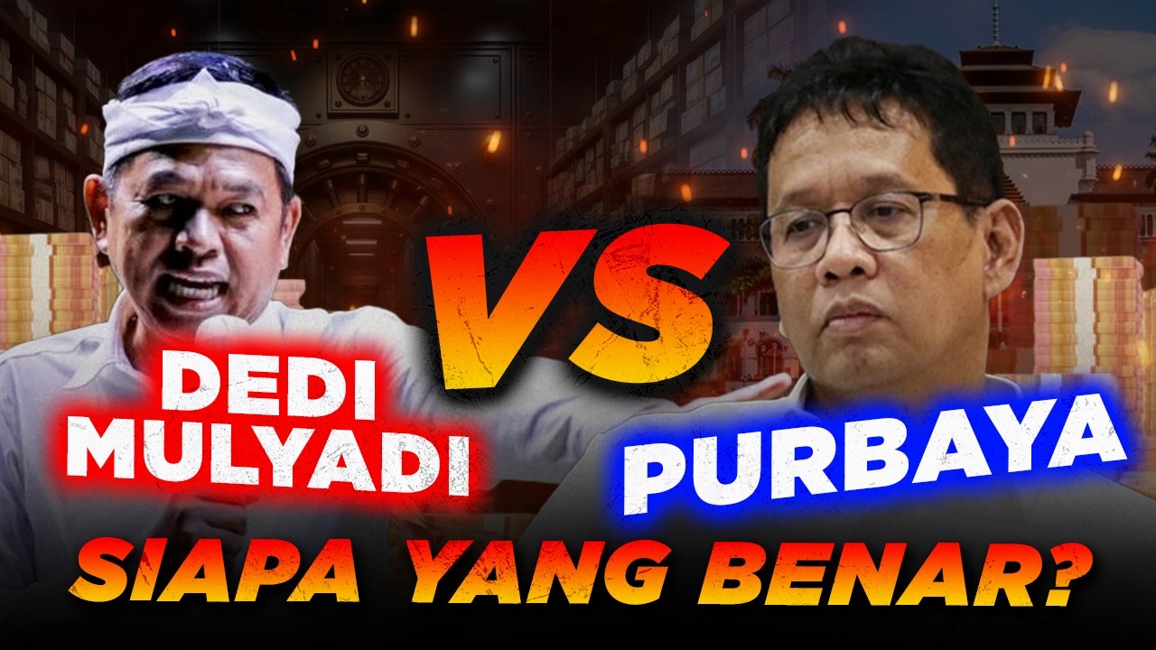 PURBAYA vs KDM! DUIT 4,1 TRILIUN NGENDAP di BANK! Siapa yang Salah?