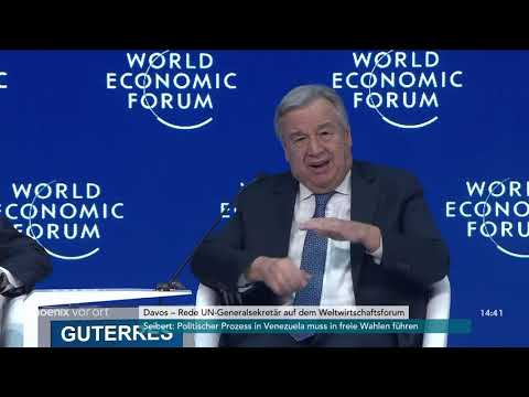 Rede von UN-Generalsekretr Antonio Guterres auf de ...