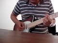Guitar Blues solo on a Fender Telecaster screen 2