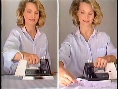 Rowenta Dampf-Bügeleisen Werbung 1988