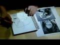 Rihanna lacht kohlezeichnung / drawing part 1
