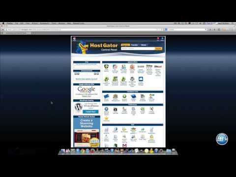 how to quick install wordpress on hostgator