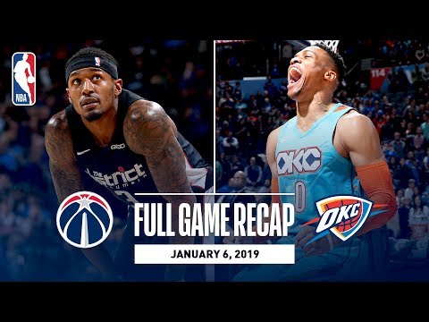 Video: Full Game Recap: Wizards vs Thunder | Russell Westbrook Records His 12th Triple-Double Of The Season