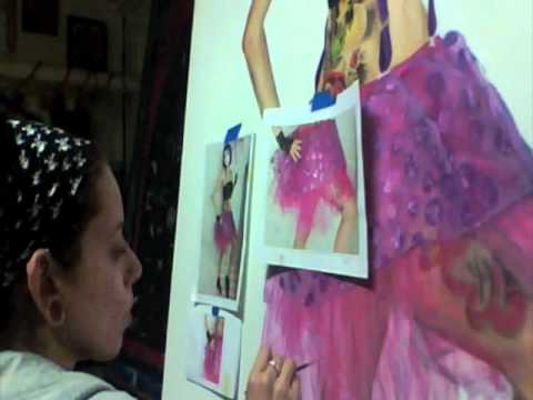 how to dye tulle pink