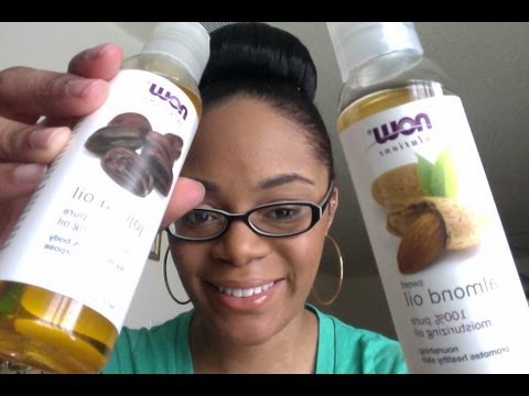 how to almond oil on hair