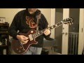 Cover of Rush's Red Barchetta on Alex Lifeson Axcess Les Paul Guitar